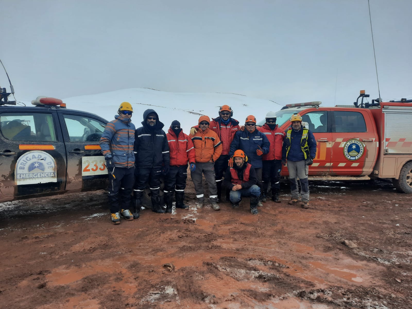 Operación Rescate: Una coordinación clave entre Minería y Veladero y Lama puso a salvo 16 personas de una empresa de exploración
